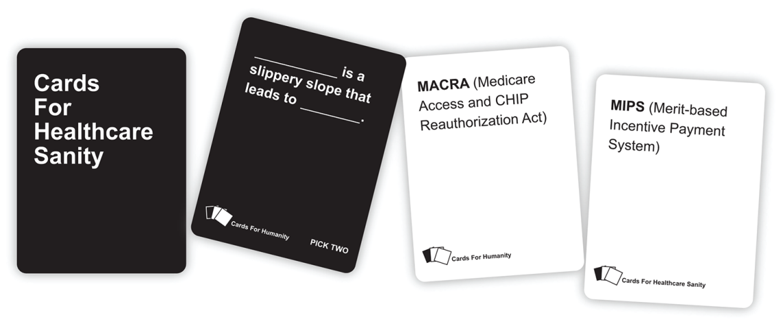 cards for healthcare sanity