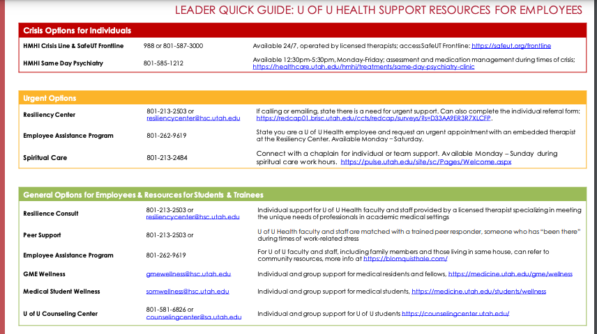 Leader quick guide support resources sidebar